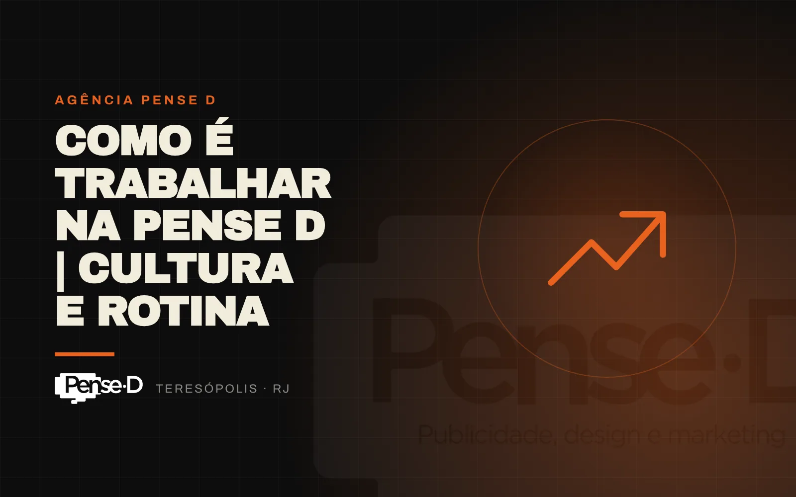 Como é trabalhar na Pense D