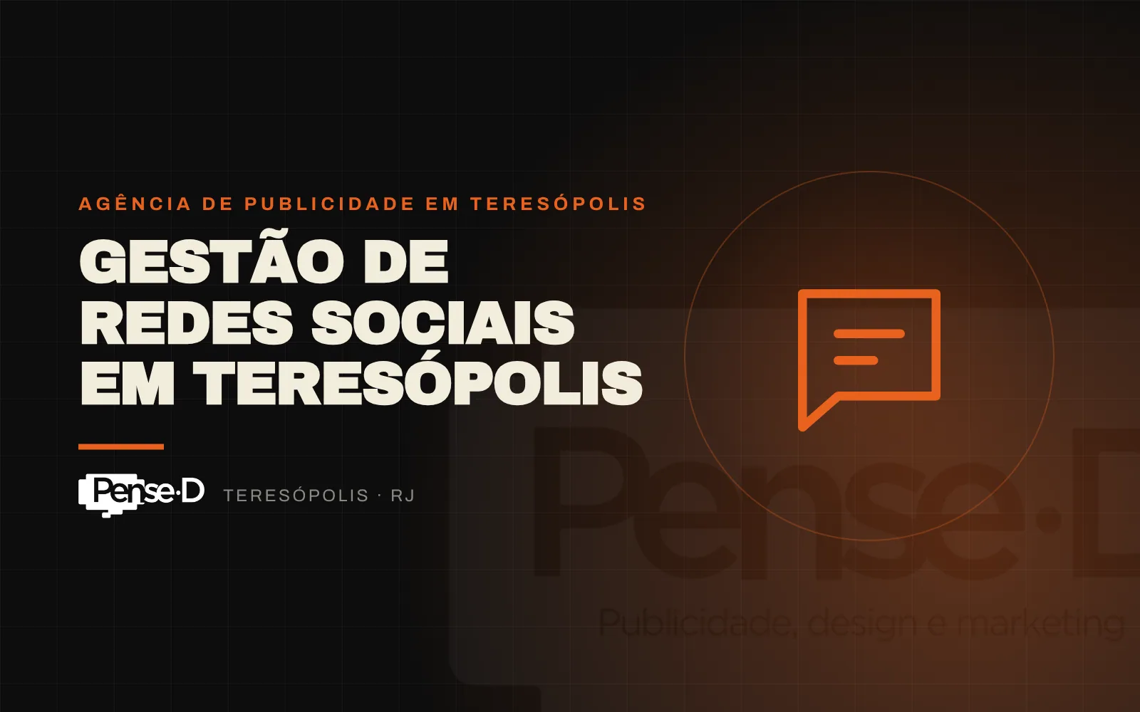 Gestão de Redes Sociais em Teresópolis: social media que gera resultados com a Pense D