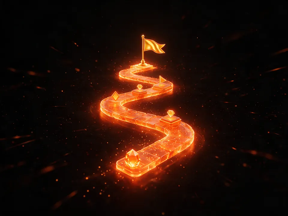 roadmap do planejamento: linha do tempo anual